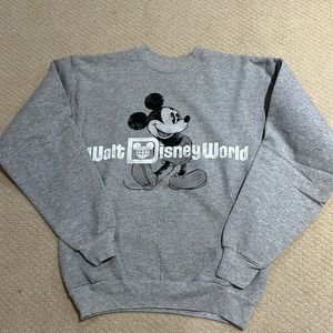 Mickey Disney World Crewneck Sweatshirt